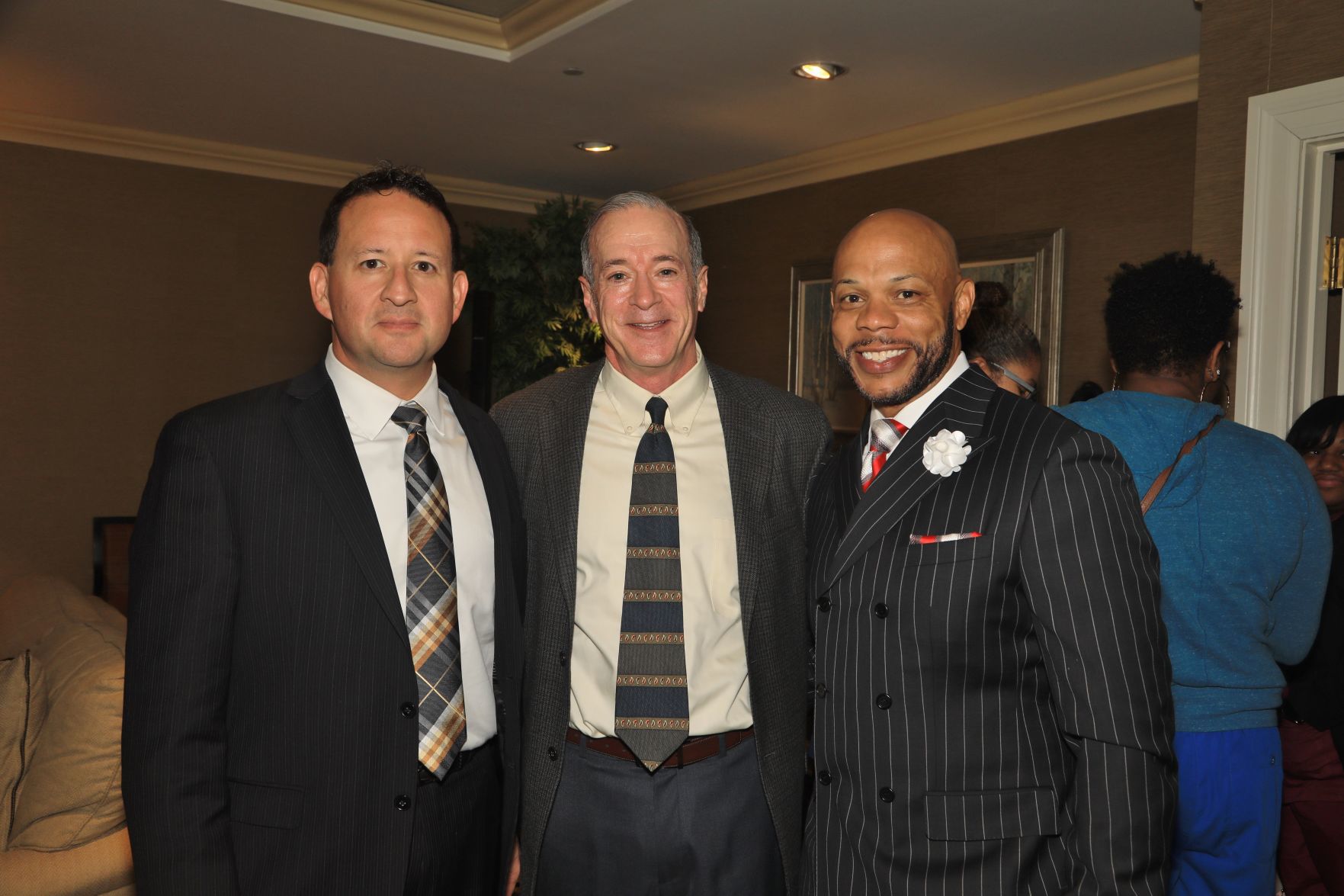 Cesar Paredes, Bret Berigan, Reverend Cedric Portis